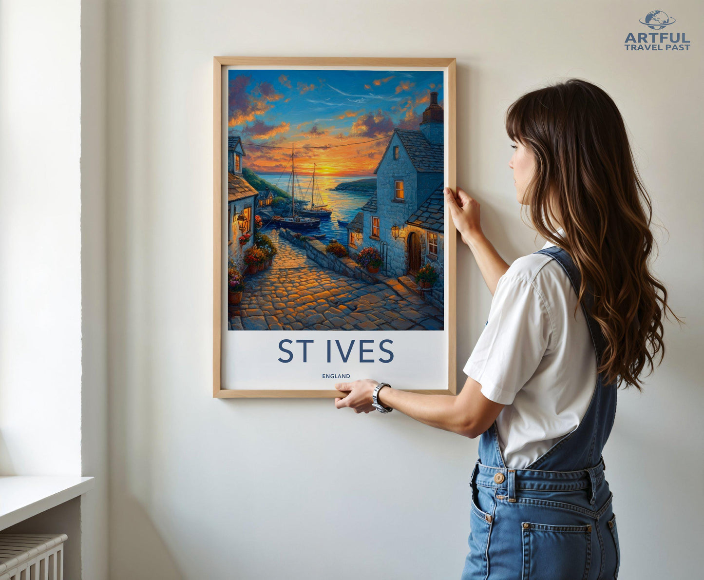 St Ives Poster - England Wall Art