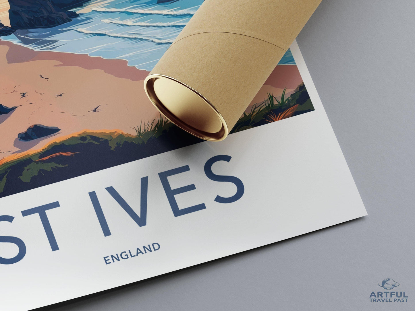 St Ives Poster - England Wall Art
