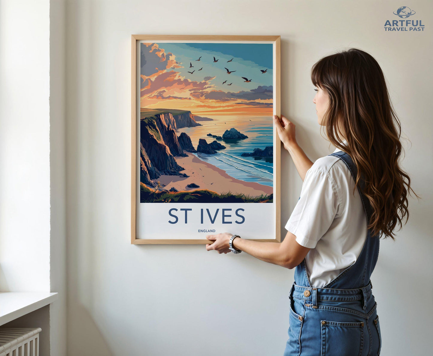 St Ives Poster - England Wall Art