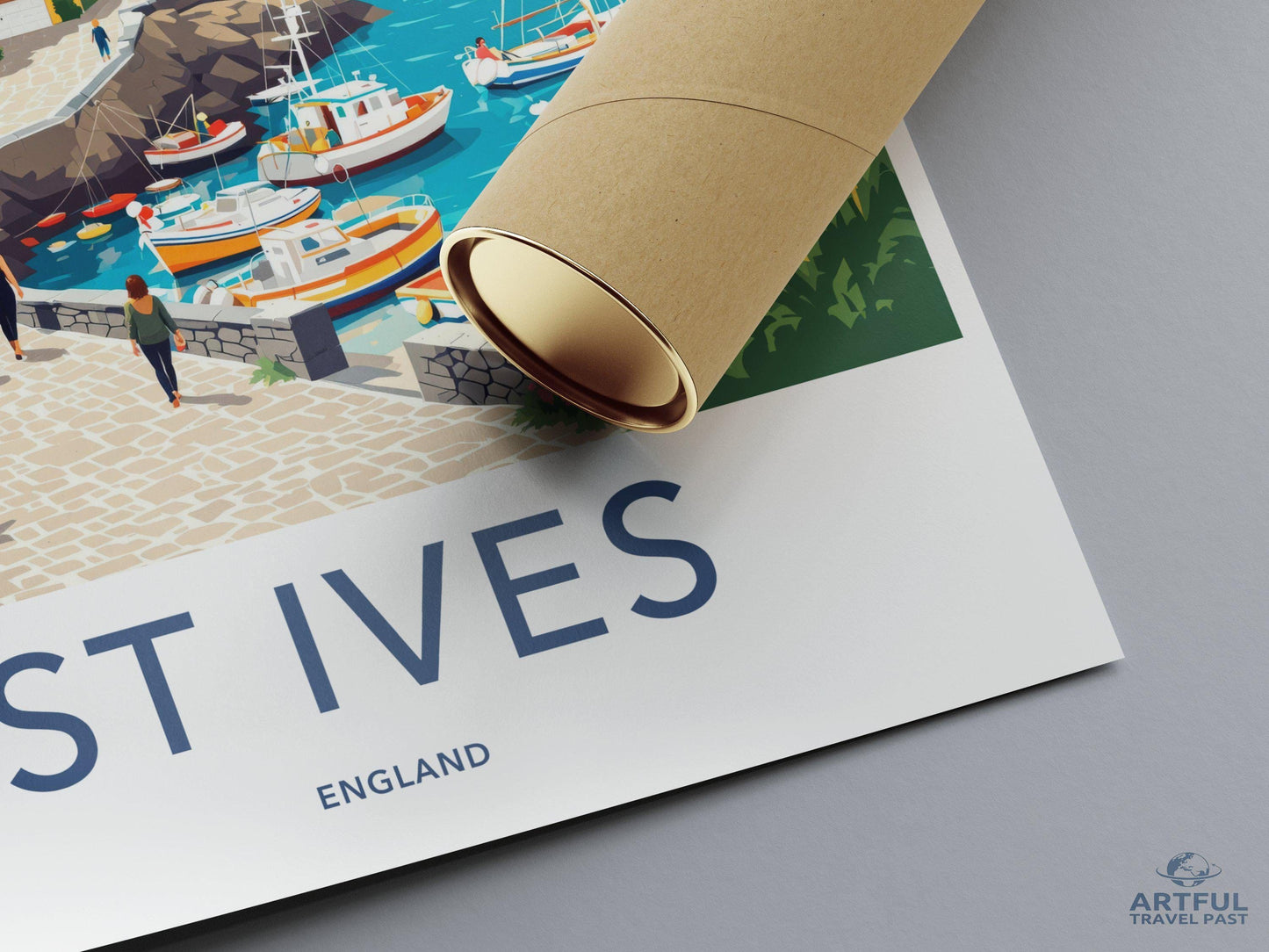 St Ives Poster - England Wall Art