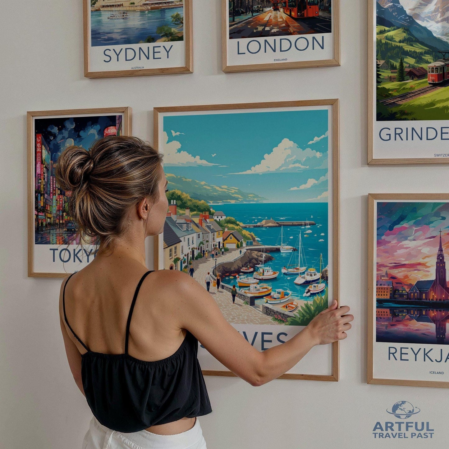 St Ives Poster - England Wall Art