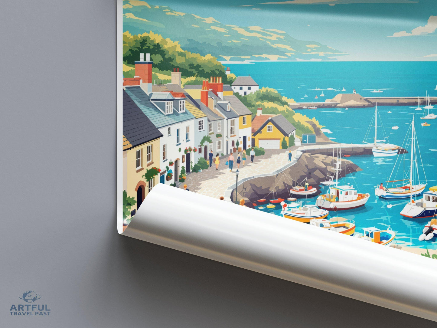 St Ives Poster - England Wall Art