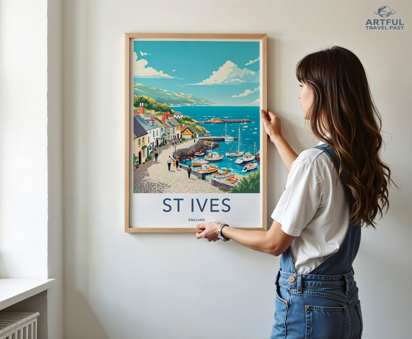 St Ives Poster - England Wall Art