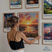 St. John’s Poster - Antigua and Barbuda