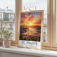 St. John’s Poster - Antigua and Barbuda