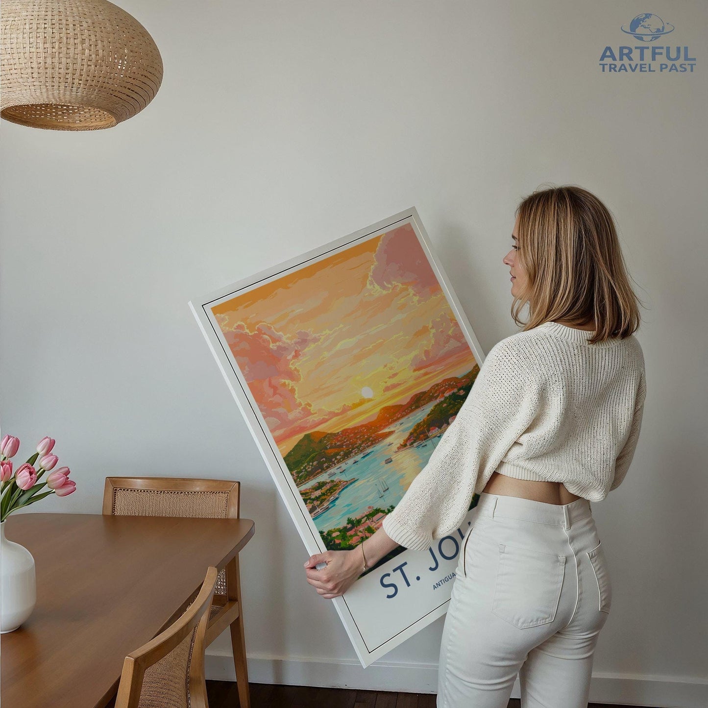 St. John’s Poster - Antigua and Barbuda Wall Art