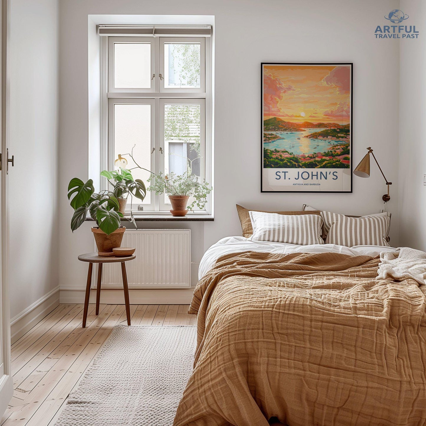 St. John’s Poster - Antigua and Barbuda Wall Art
