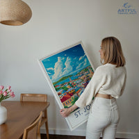 St. John’s Poster - Antigua and Barbuda Wall Art
