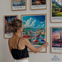 St. John’s Poster - Antigua and Barbuda Wall Art