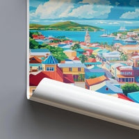 St. John’s Poster - Antigua and Barbuda Wall Art