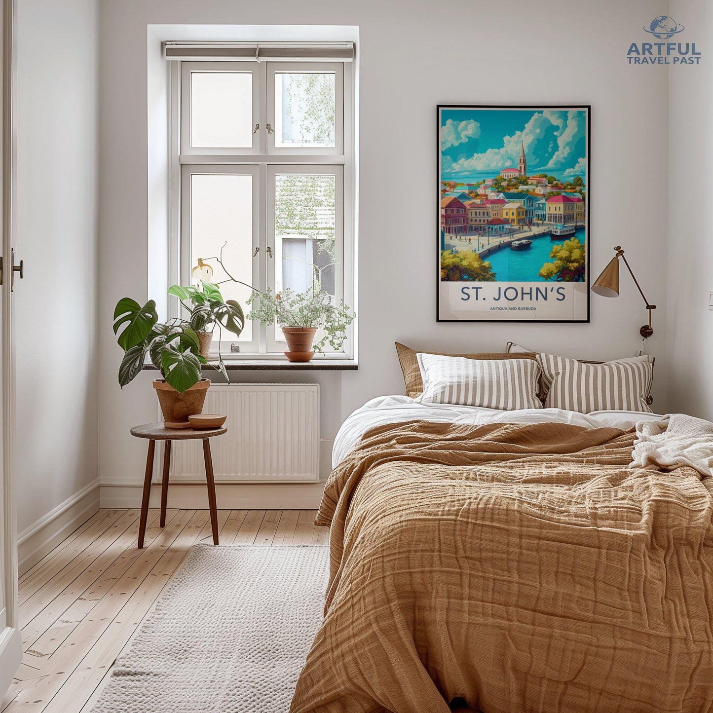 St. John’s Poster - Antigua and Barbuda Wall Art