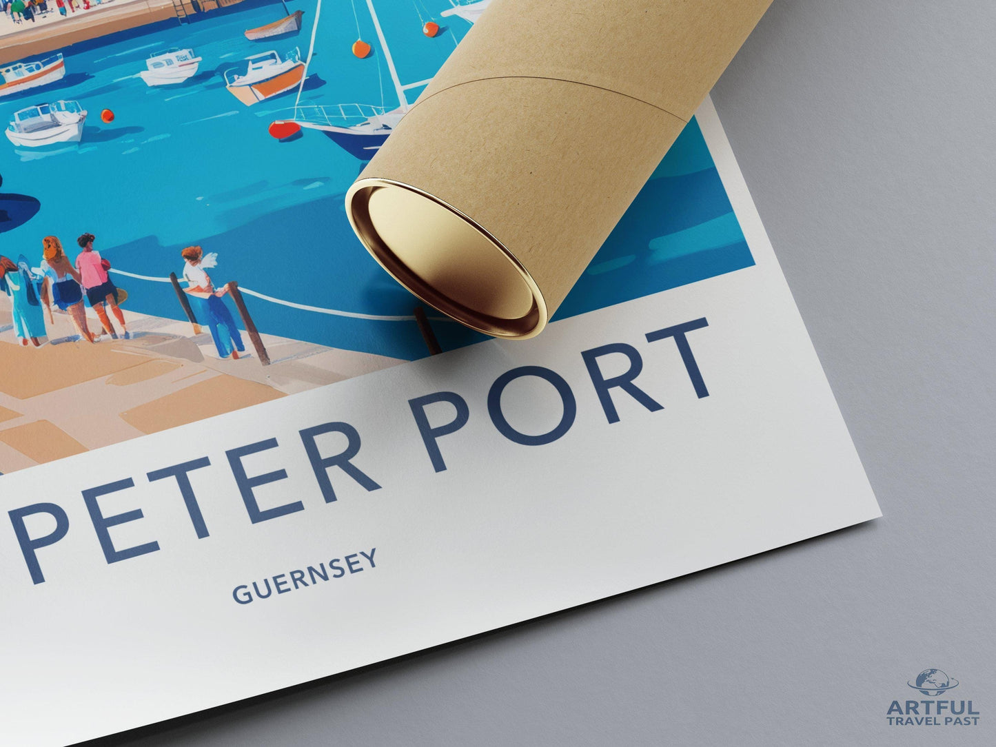 St. Peter Port Poster - Guernsey Wall Art