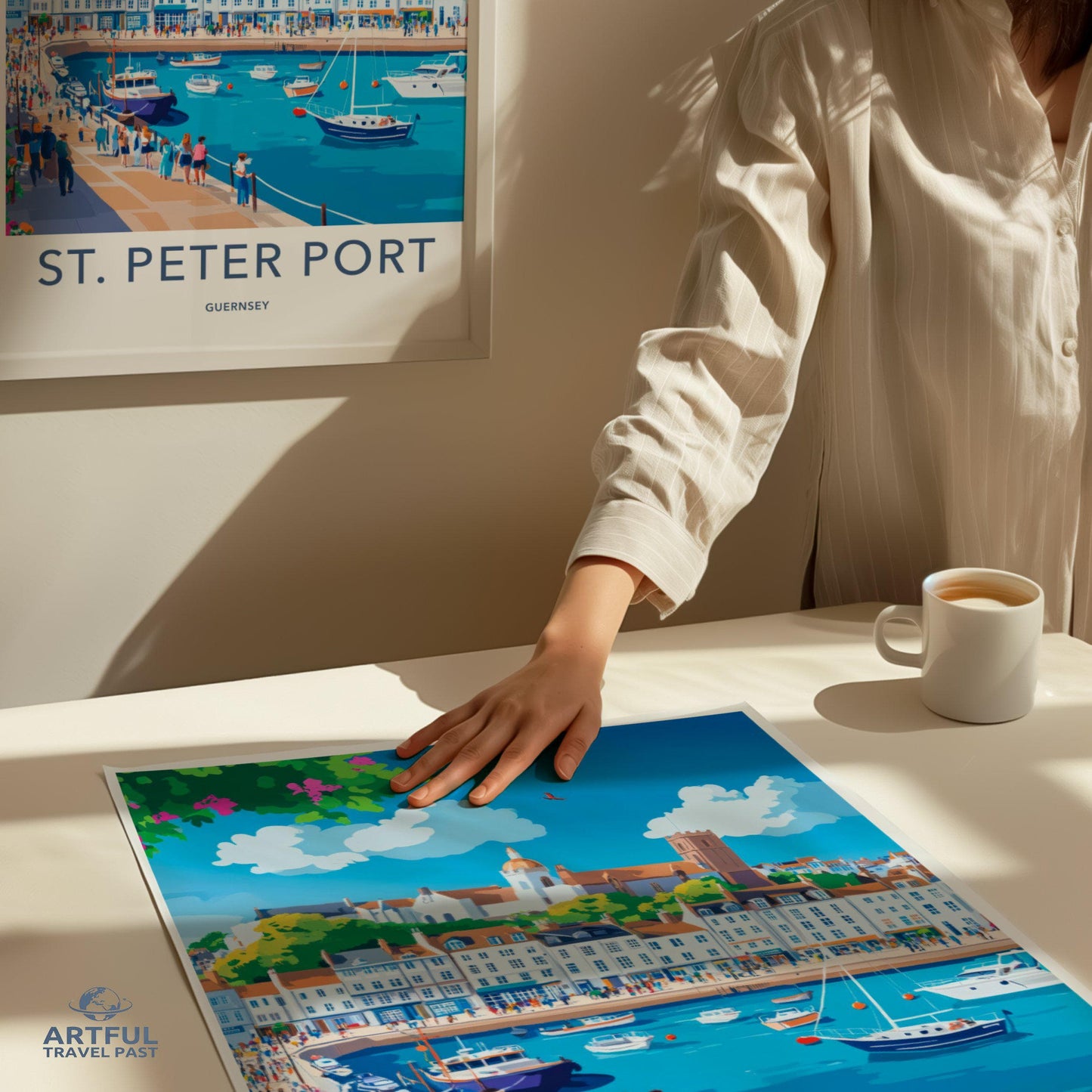 St. Peter Port Poster - Guernsey Wall Art