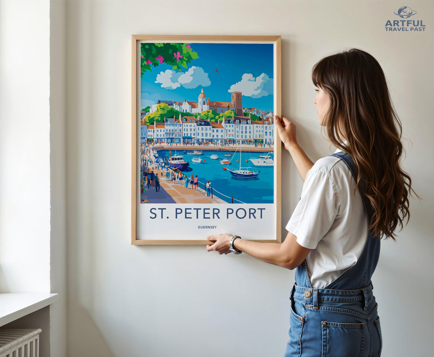St. Peter Port Poster - Guernsey Wall Art