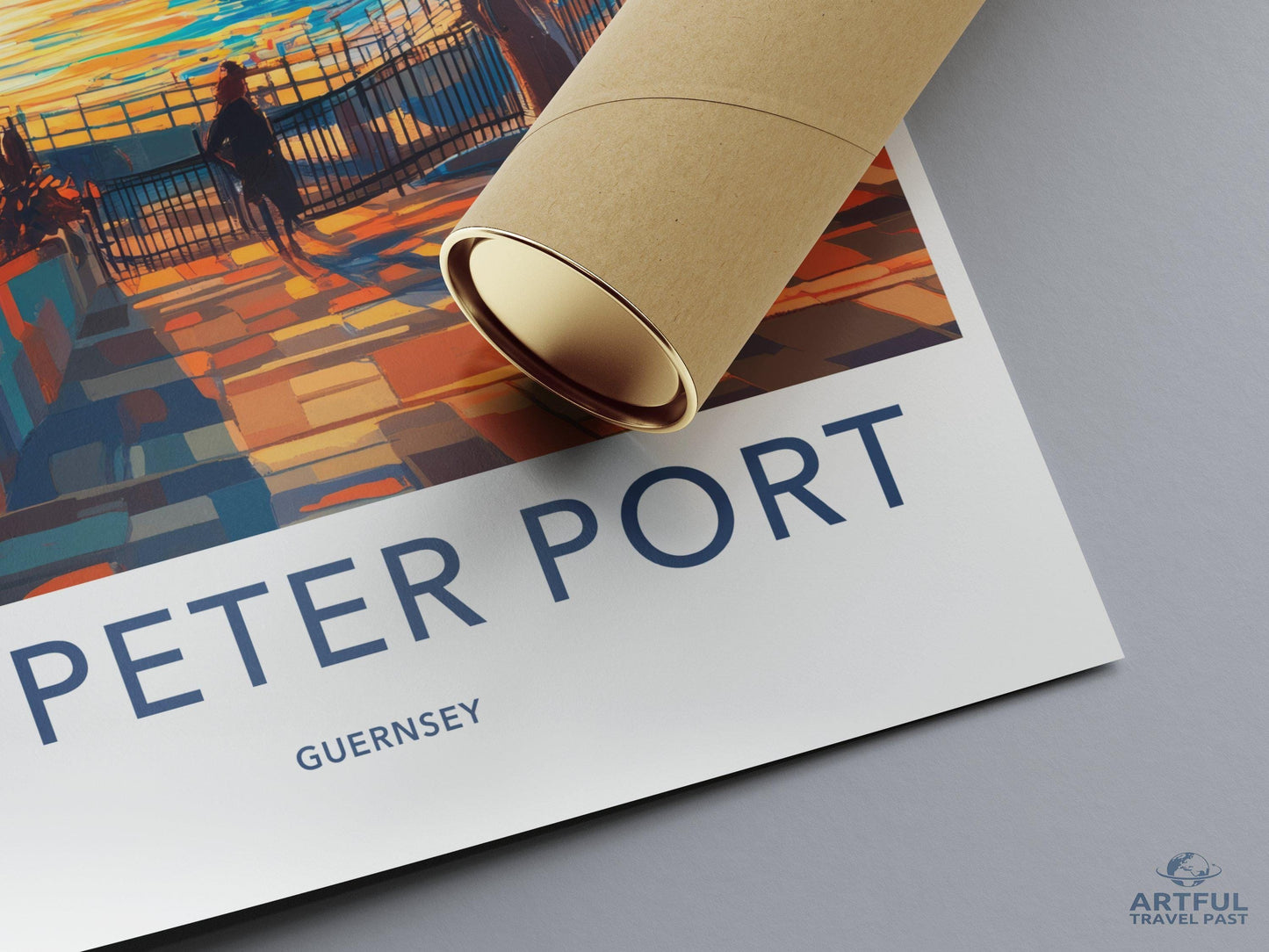 St. Peter Port Poster | Guernsey Wall Art