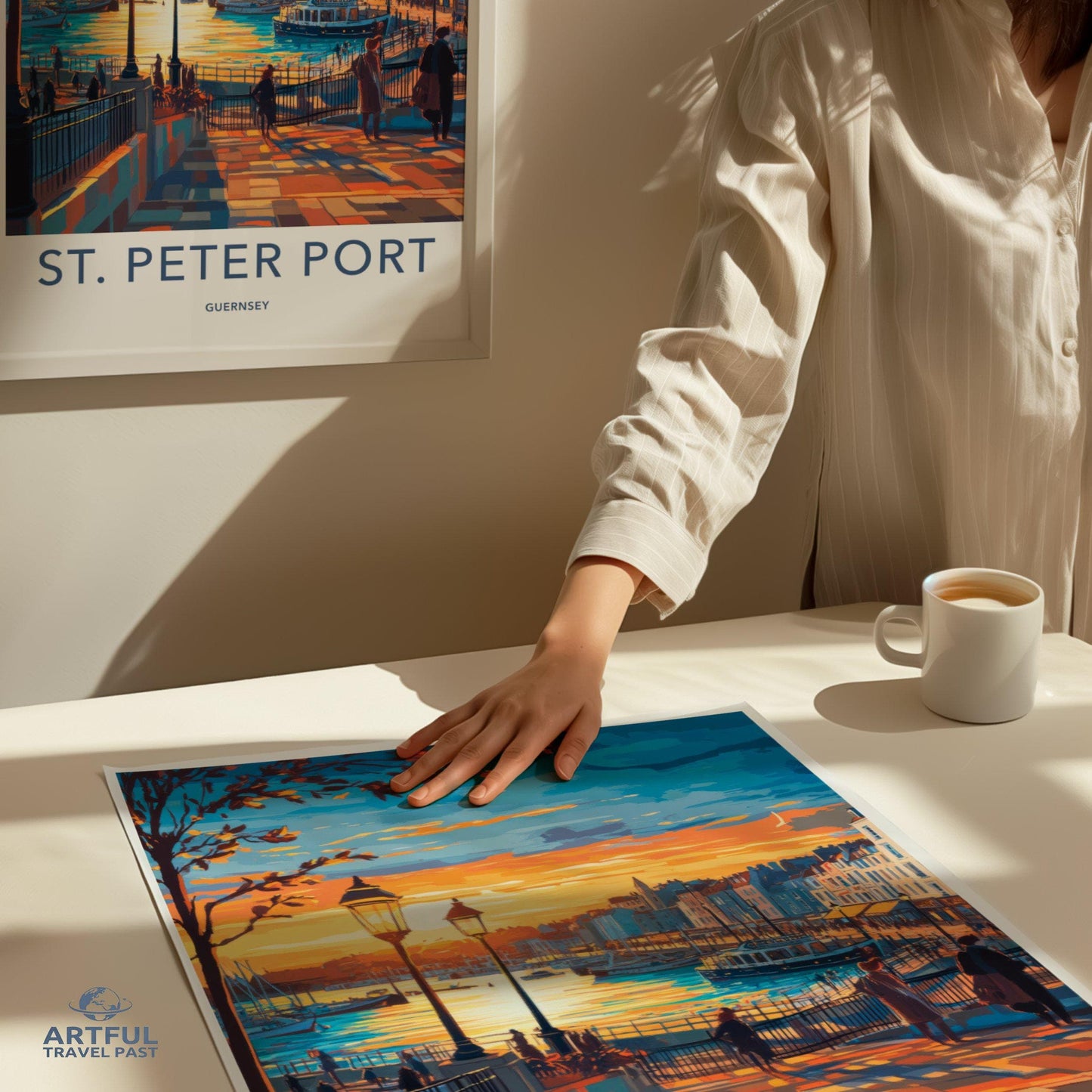 St. Peter Port Poster | Guernsey Wall Art