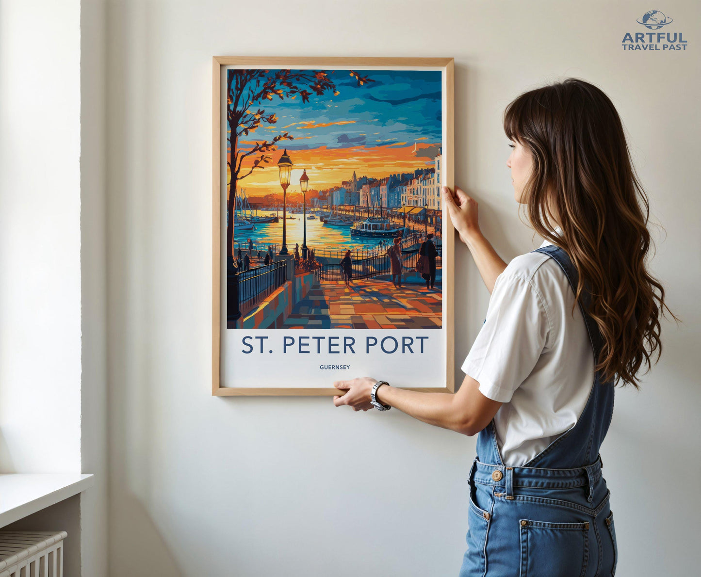 St. Peter Port Poster | Guernsey Wall Art