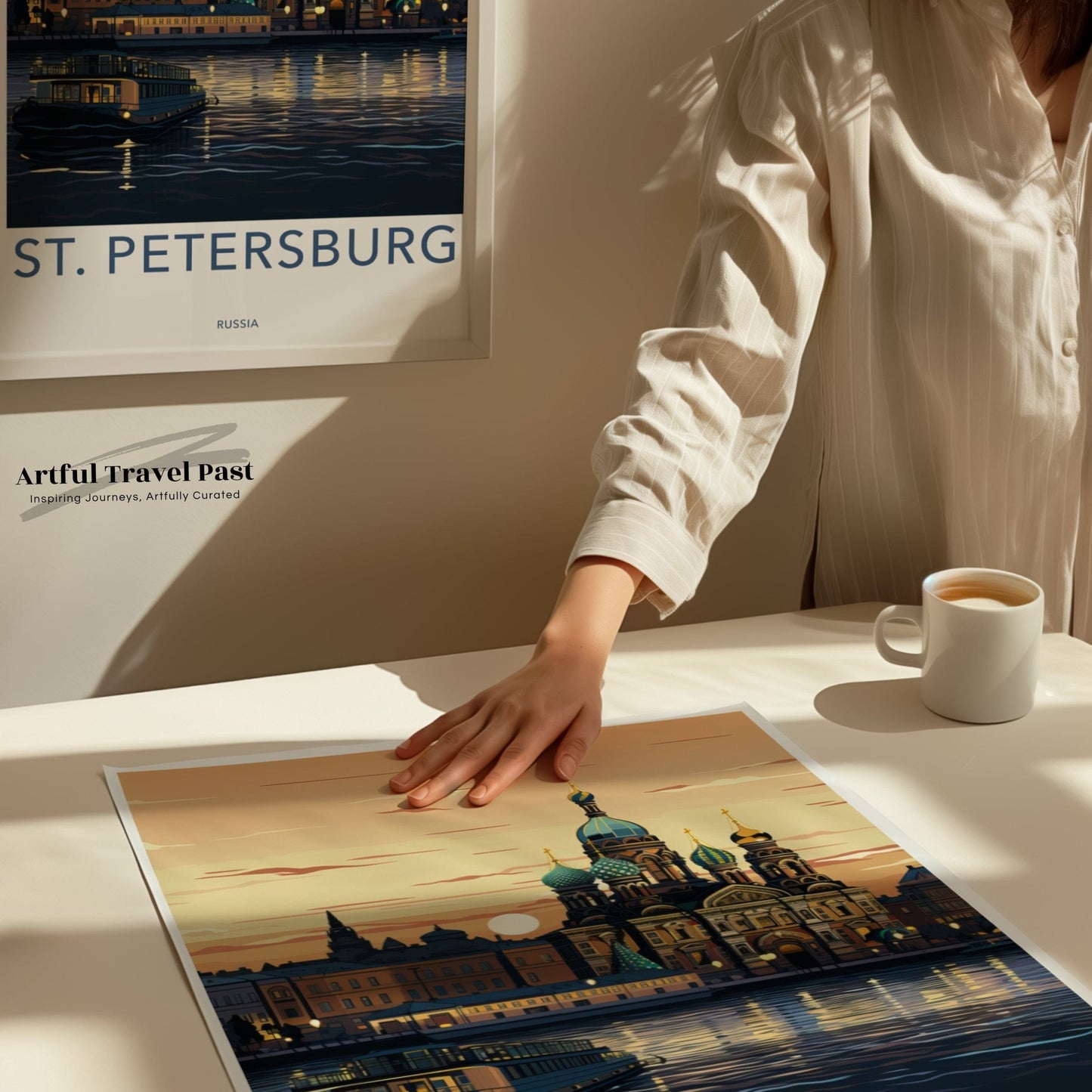 St. Petersburg Poster - Russia Wall Art