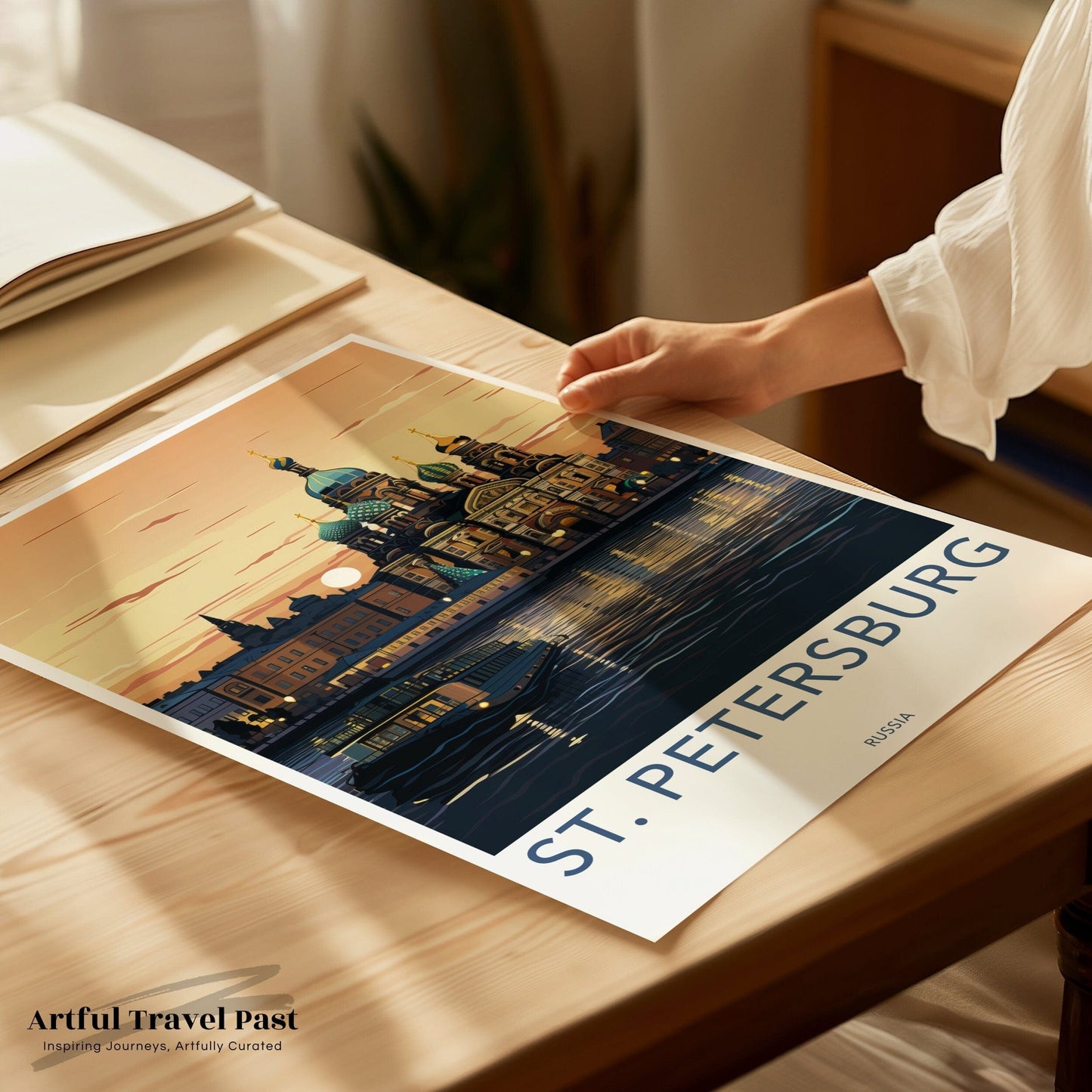 St. Petersburg Poster - Russia Wall Art