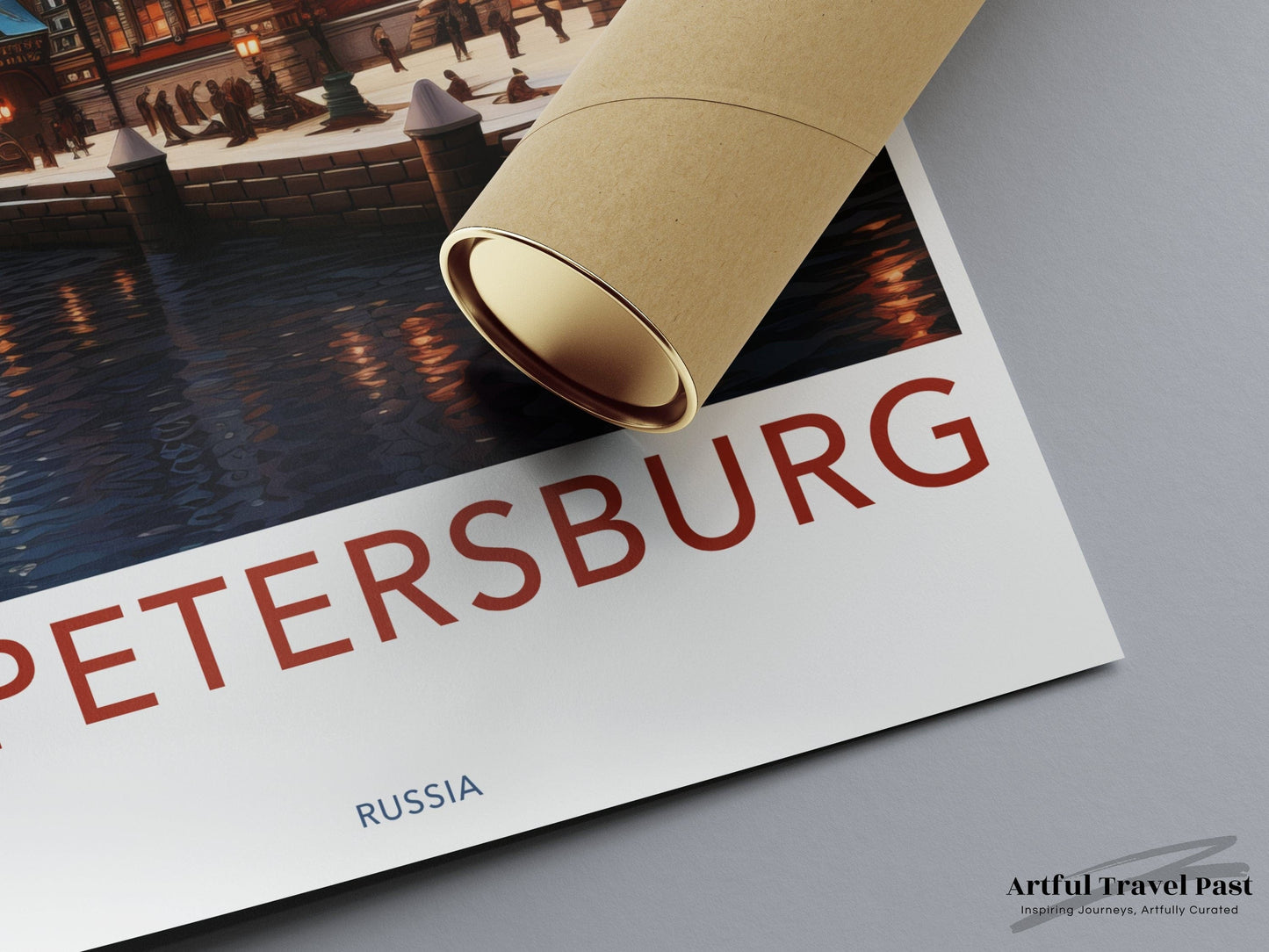 St. Petersburg Poster - Russia Wall Art