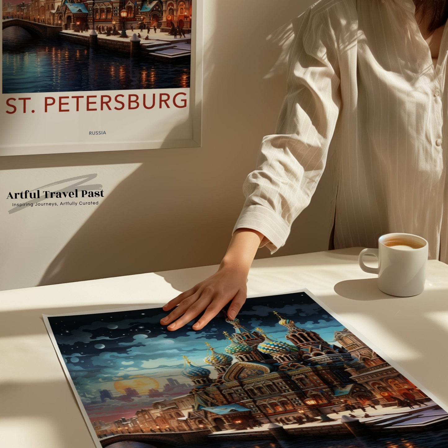 St. Petersburg Poster - Russia Wall Art
