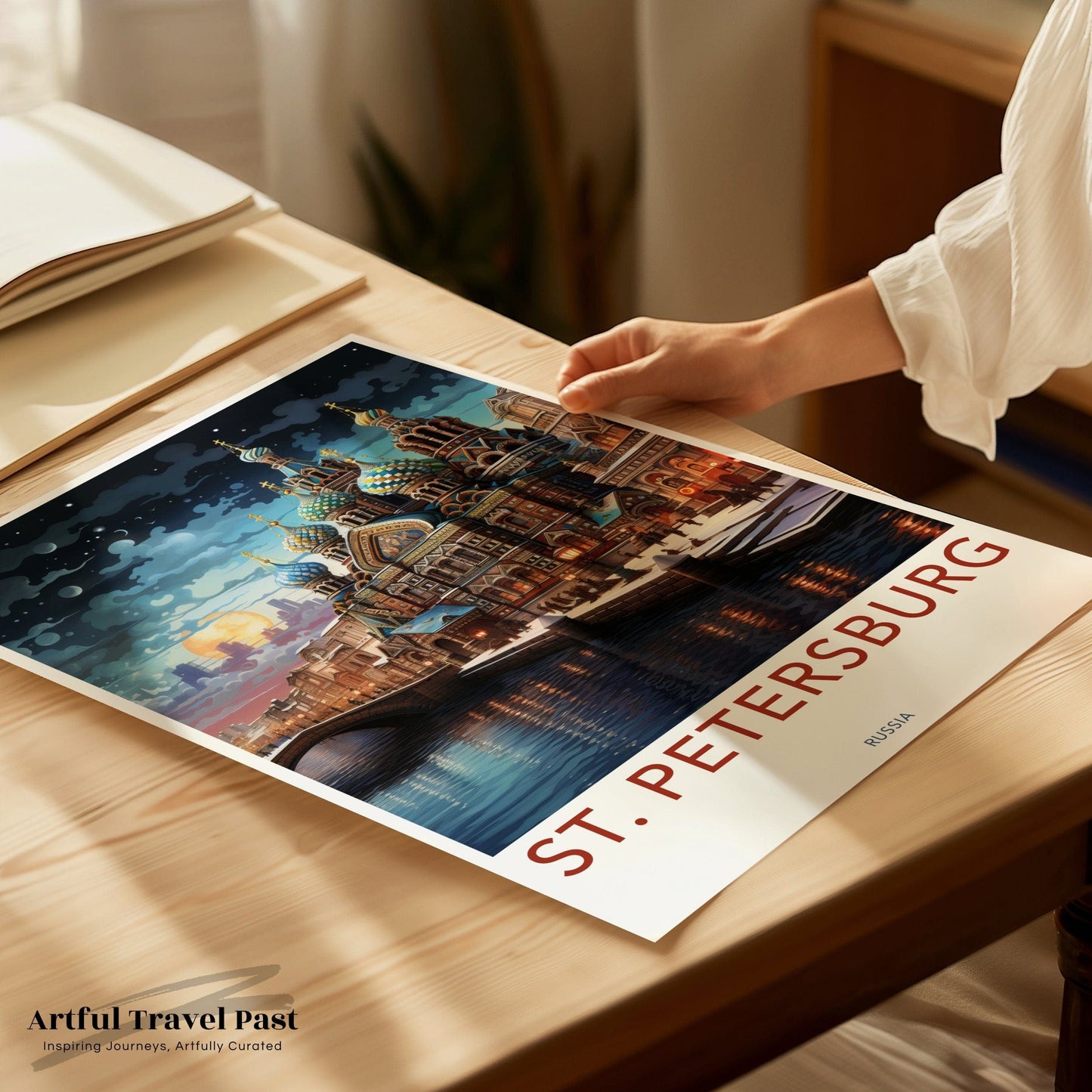 St. Petersburg Poster - Russia Wall Art