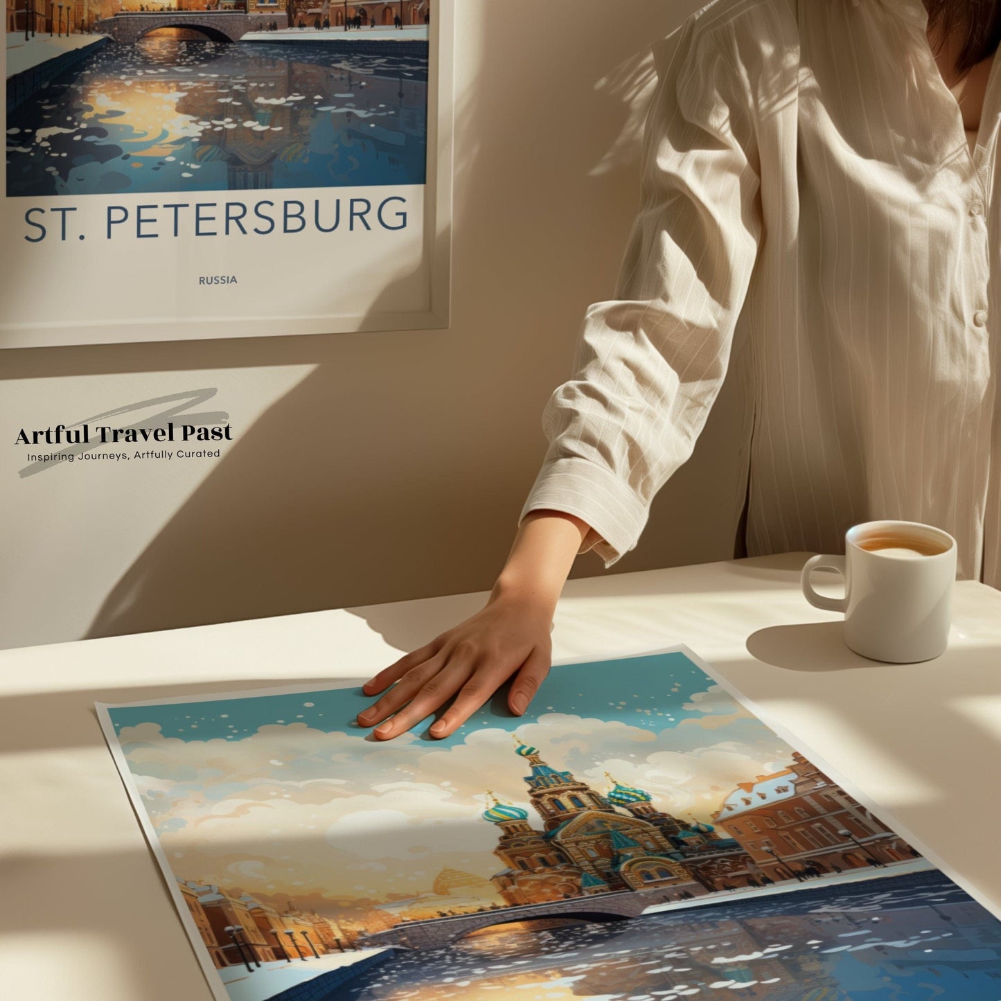 St. Petersburg Poster - Russia Wall Art