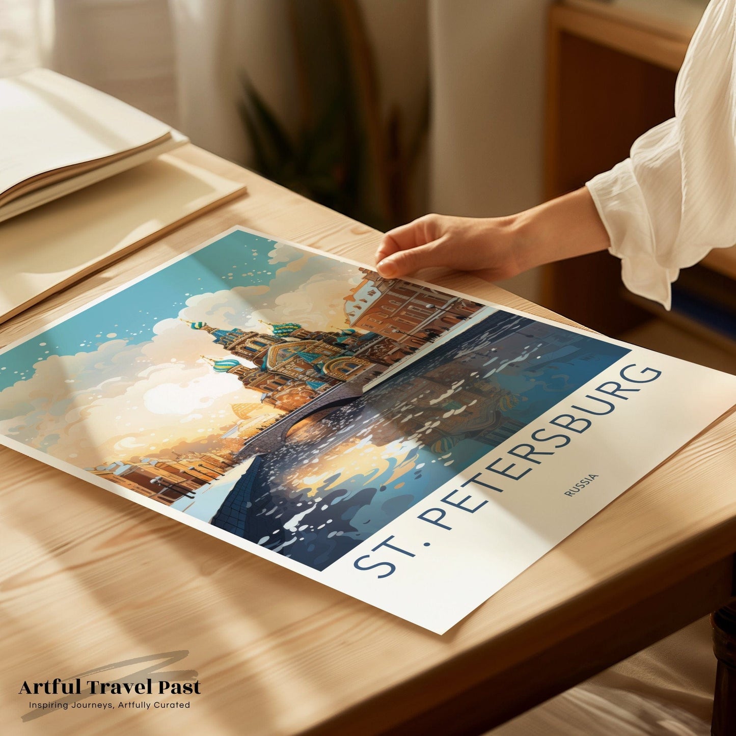 St. Petersburg Poster - Russia Wall Art