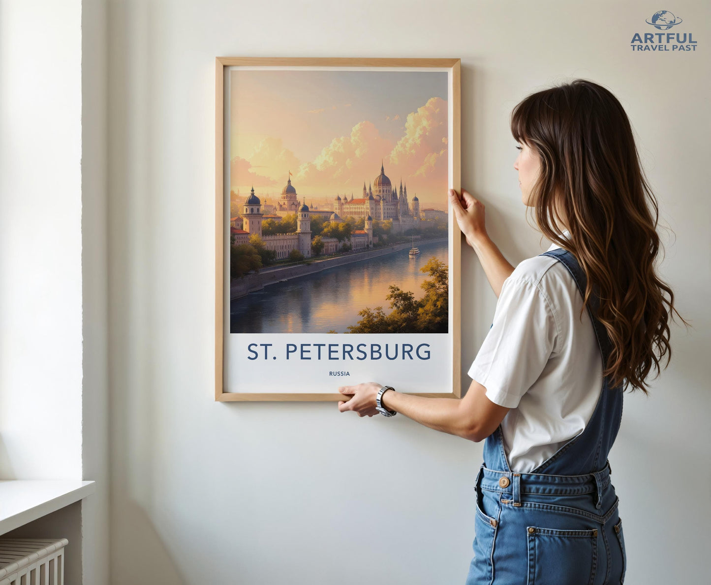 St. Petersburg Poster - Russia Wall Art