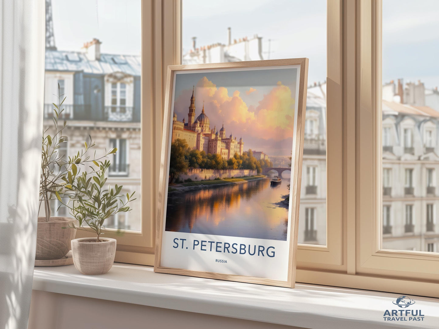 St. Petersburg Poster - Russia Wall Art