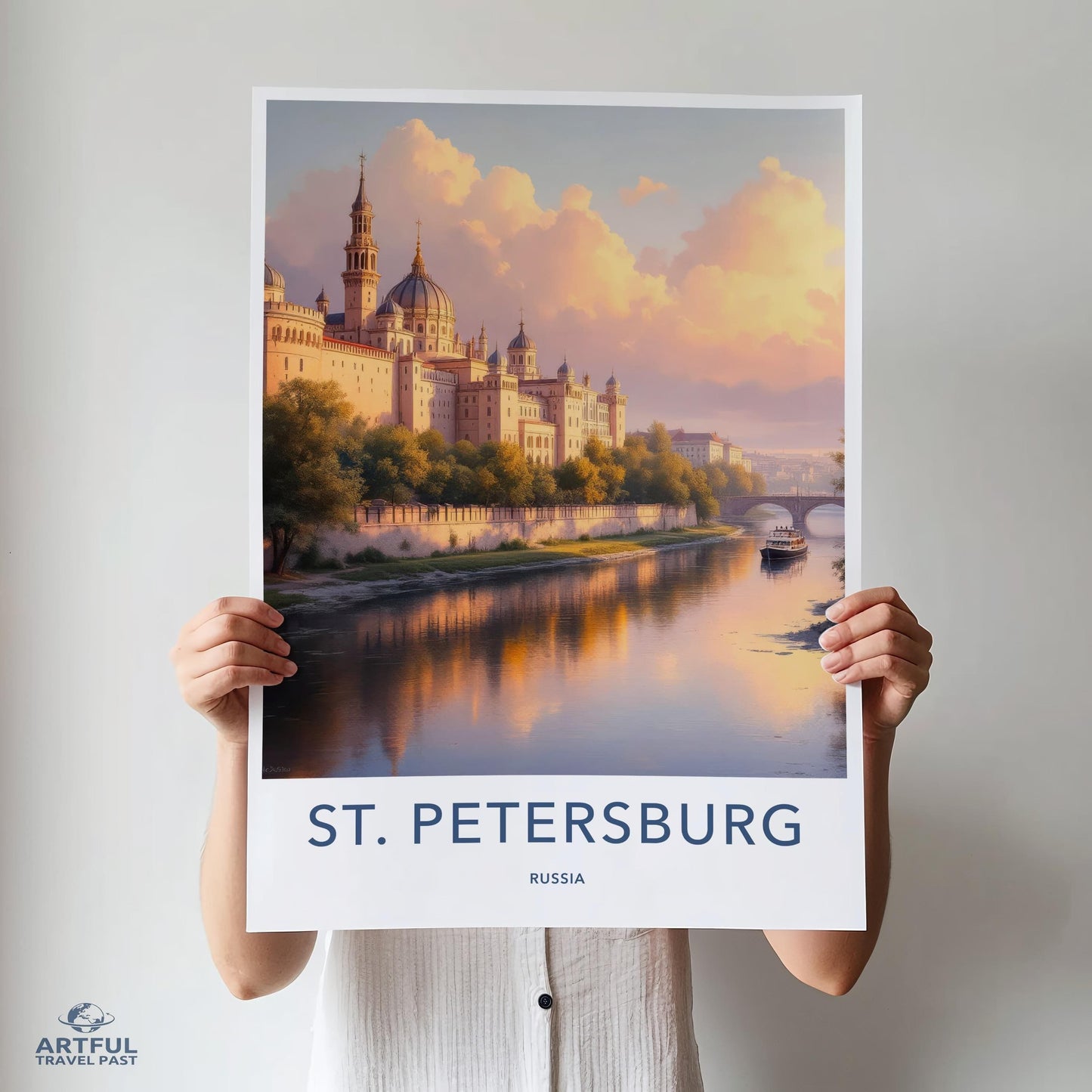 St. Petersburg Poster - Russia Wall Art