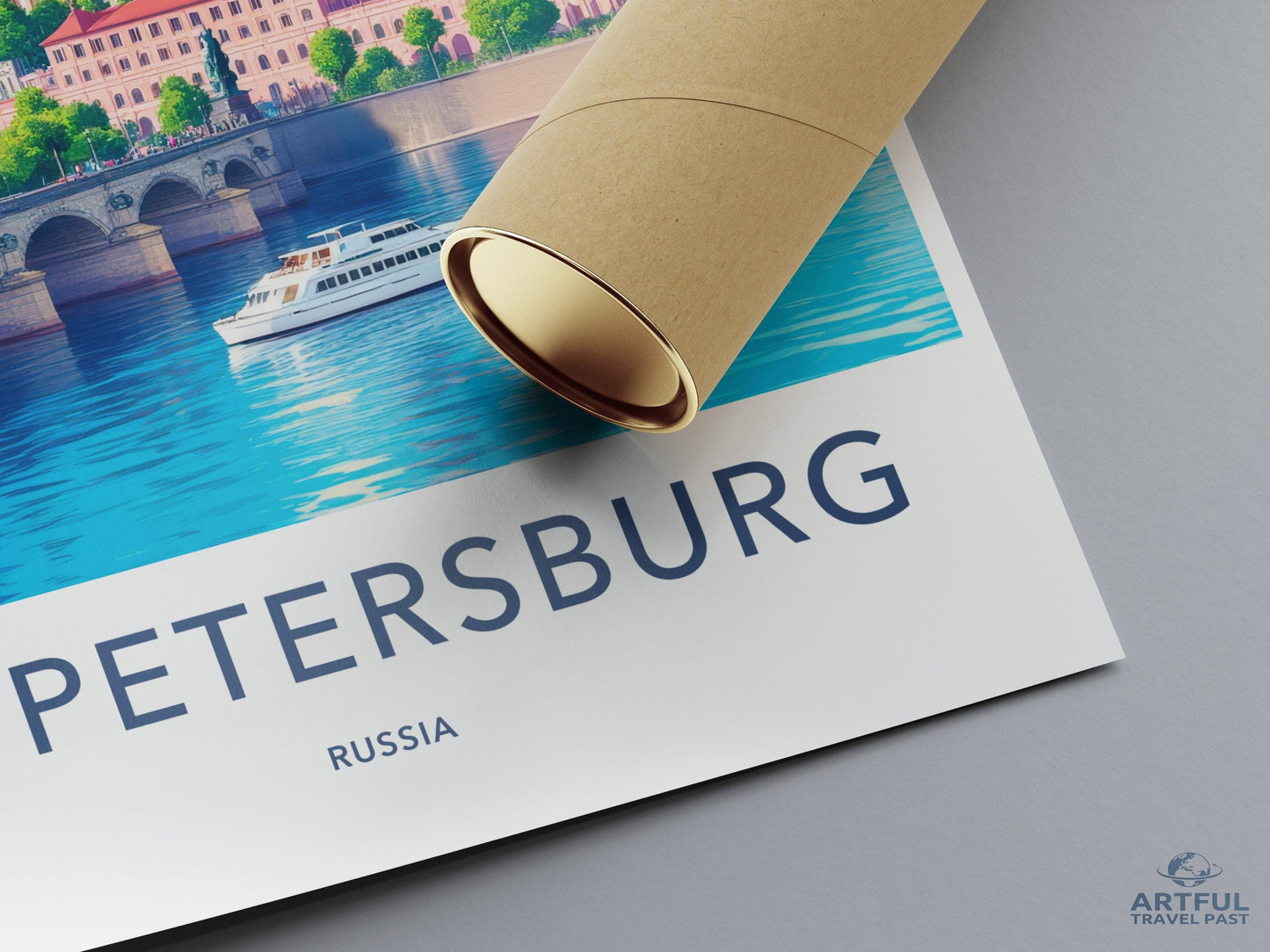 St. Petersburg Poster - Russia Wall Art