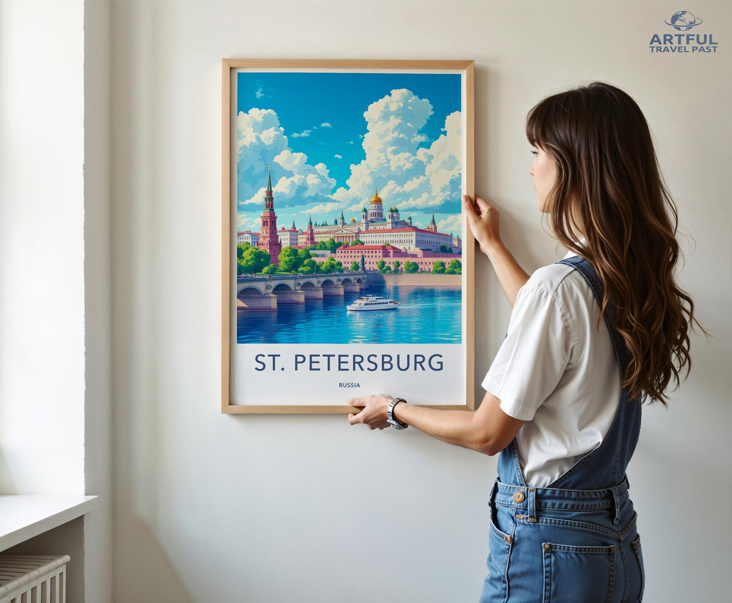 St. Petersburg Poster - Russia Wall Art