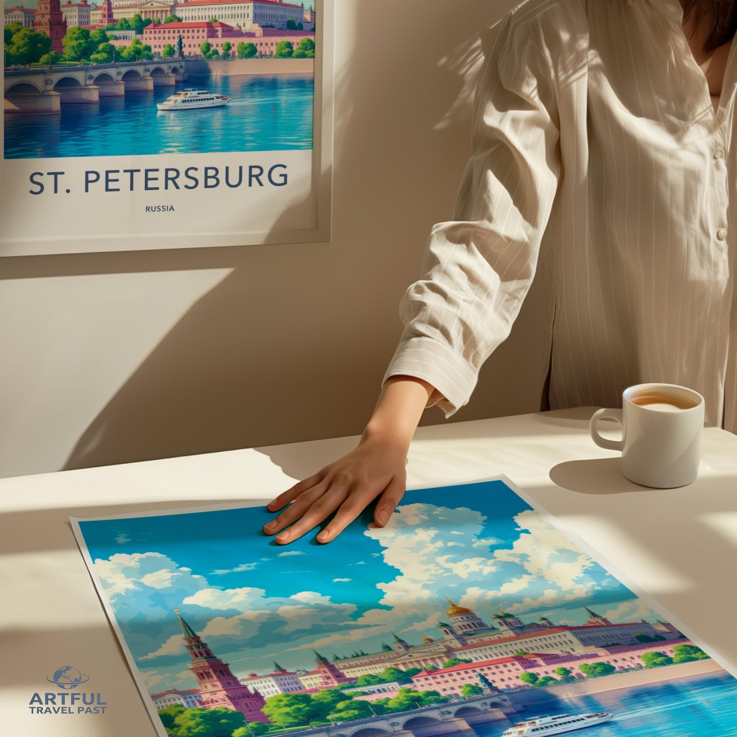 St. Petersburg Poster - Russia Wall Art