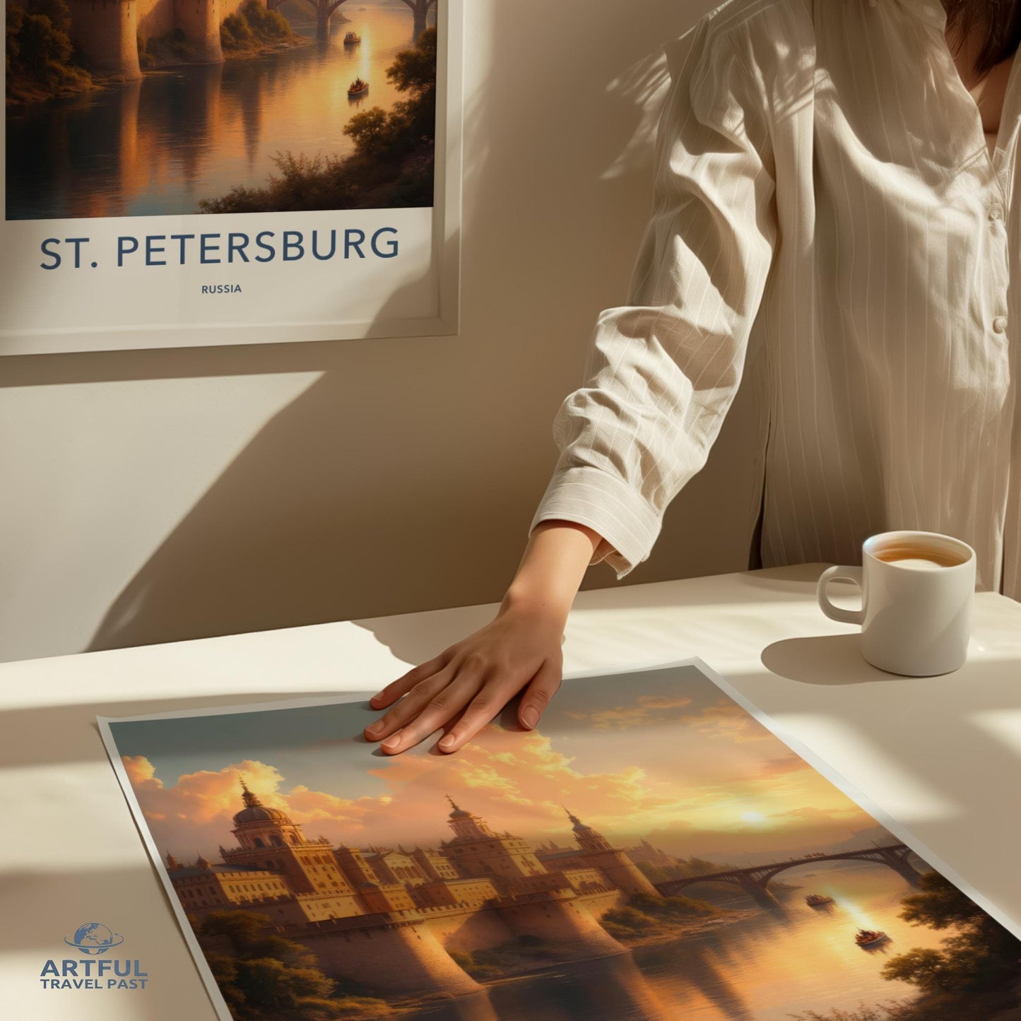 St. Petersburg Poster - Russia Wall Art
