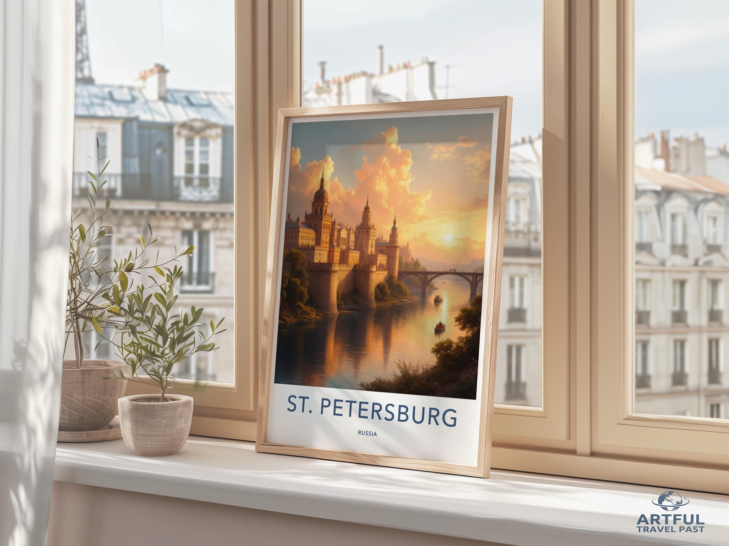 St. Petersburg Poster - Russia Wall Art