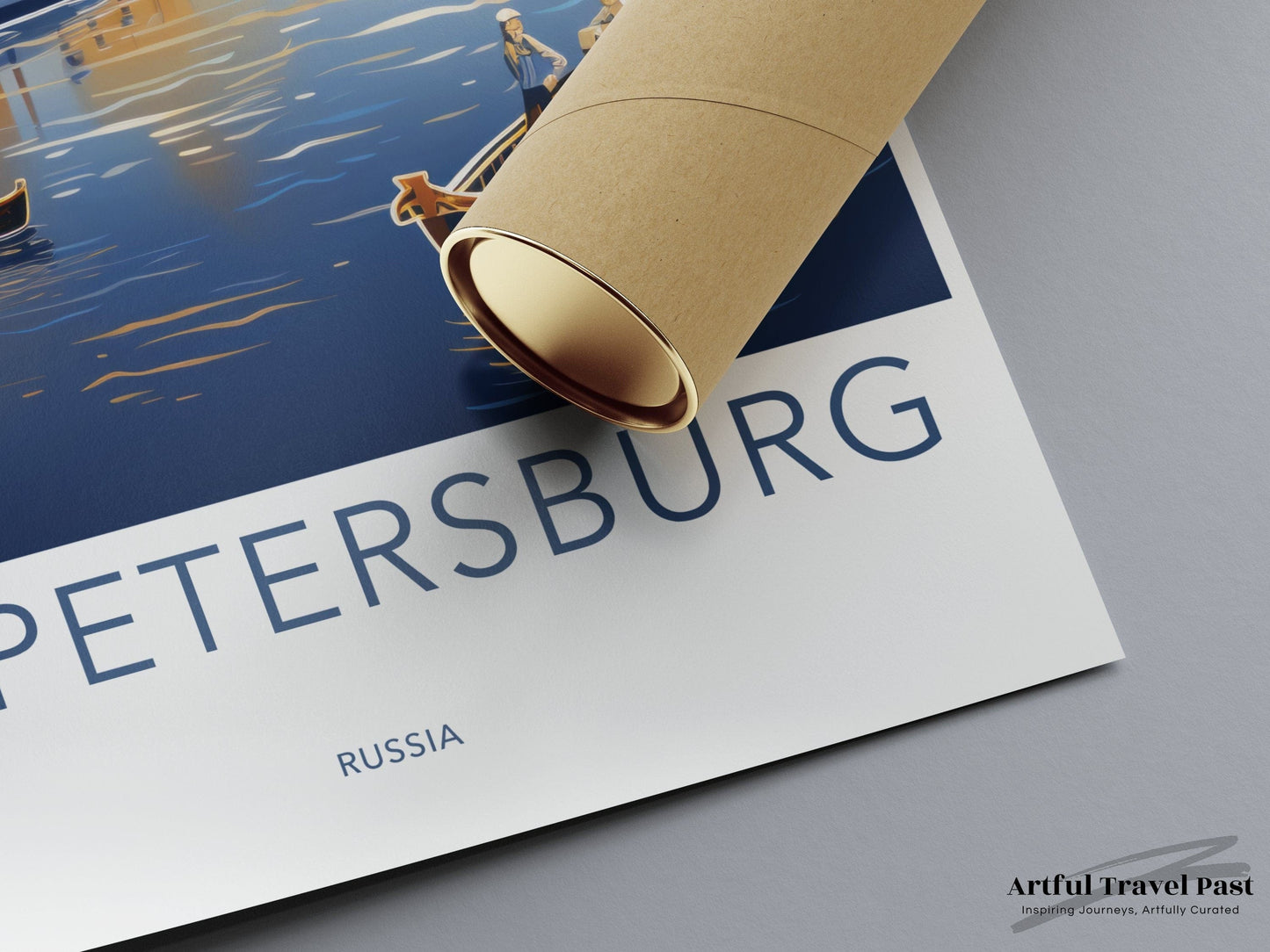 St. Petersburg Poster | Russia Wall Art | Eastern Europe Decor
