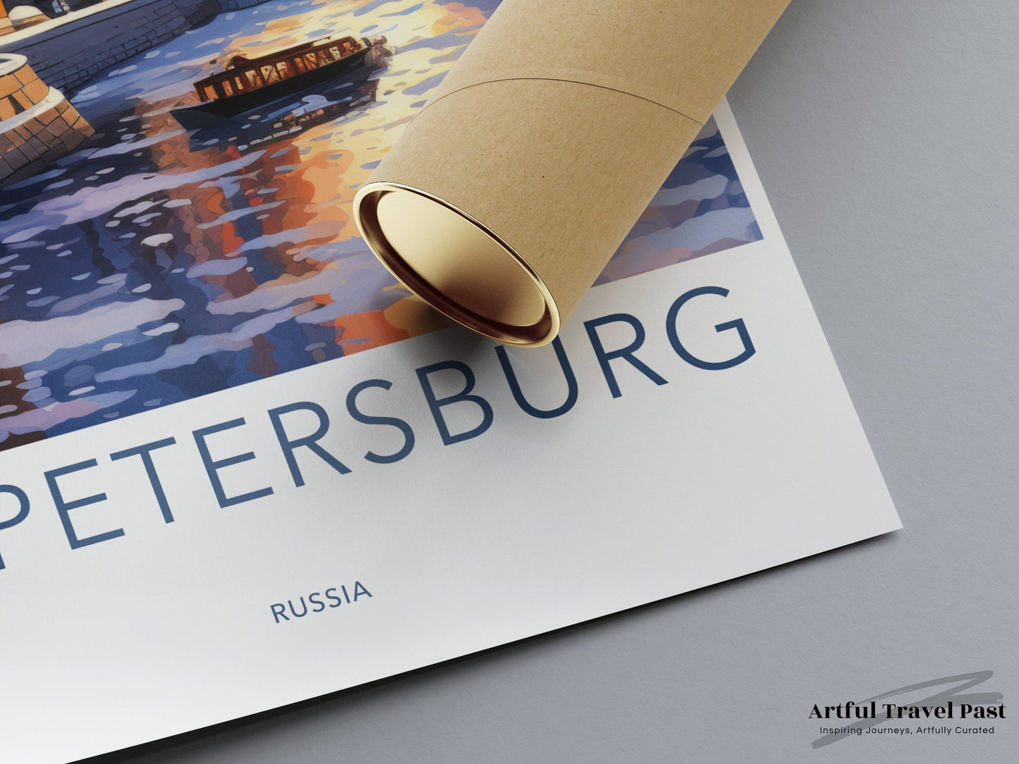 St. Petersburg Poster | Russia Wall Art | Eastern Europe Decor