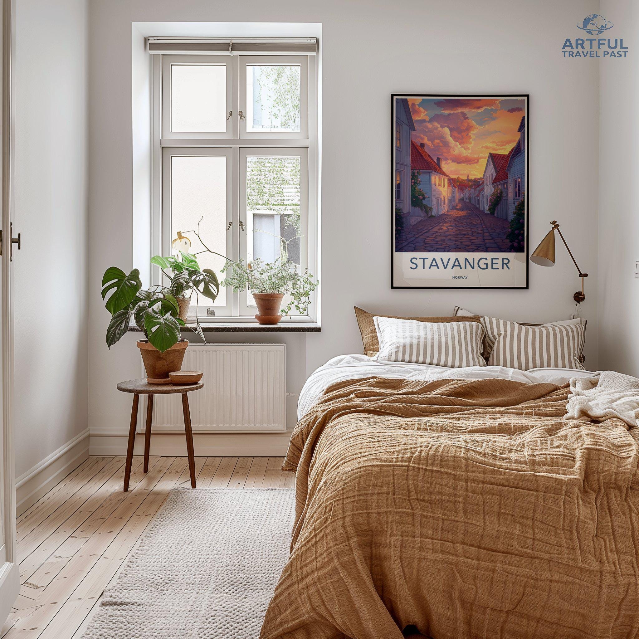 Stavanger Poster - Norway Wall Art