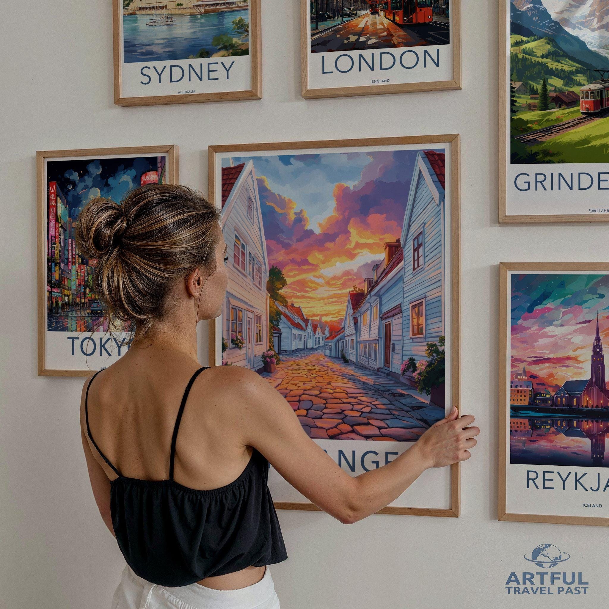 Stavanger Poster - Norway Wall Art