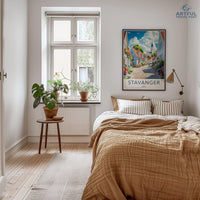 Stavanger Poster - Norway Wall Art