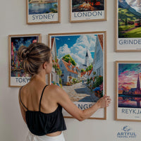 Stavanger Poster - Norway Wall Art