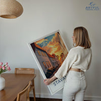 Stavanger Poster - Norway Wall Art
