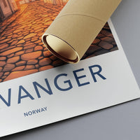 Stavanger Poster - Norway Wall Art