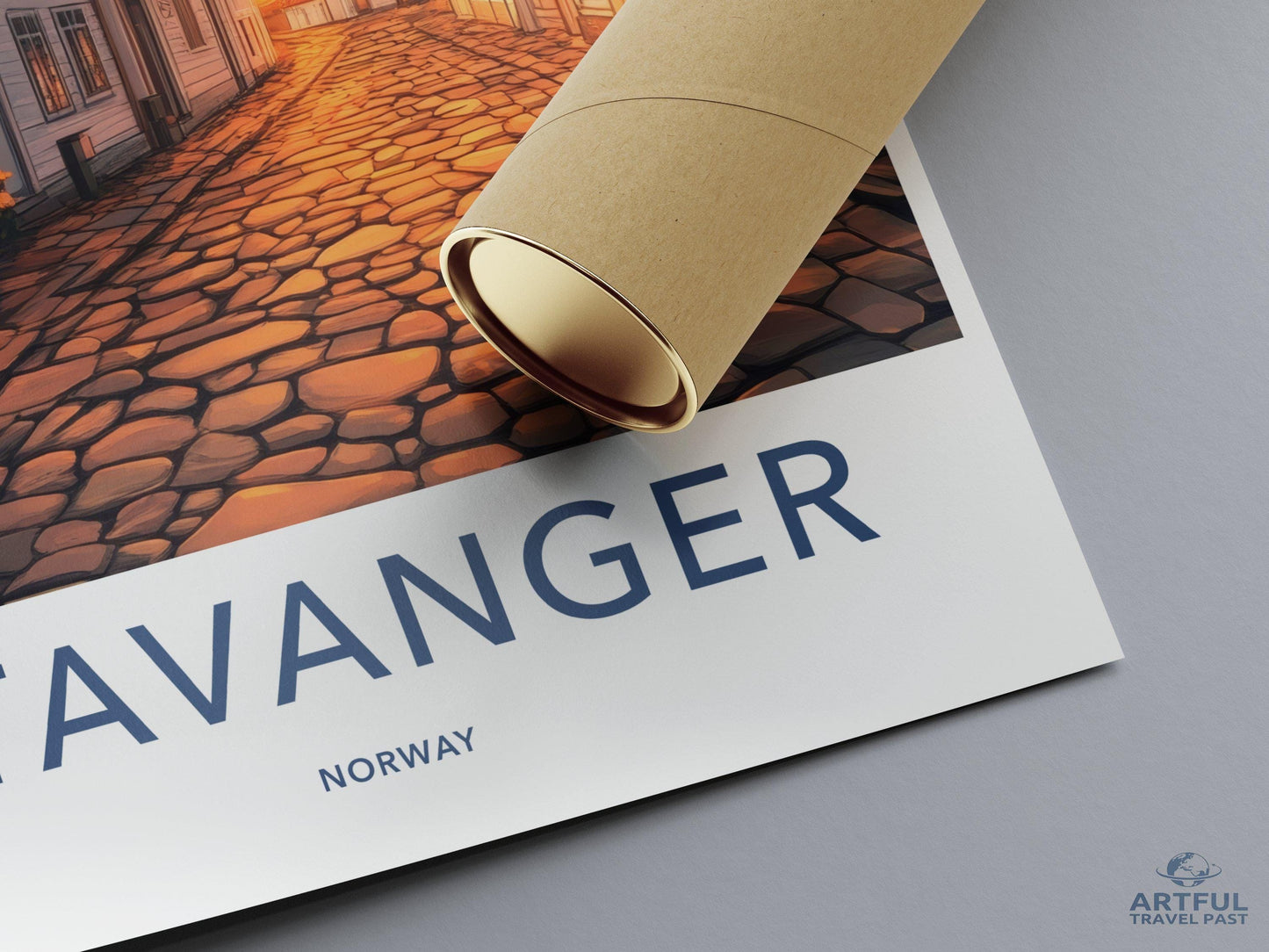 Stavanger Poster - Norway Wall Art