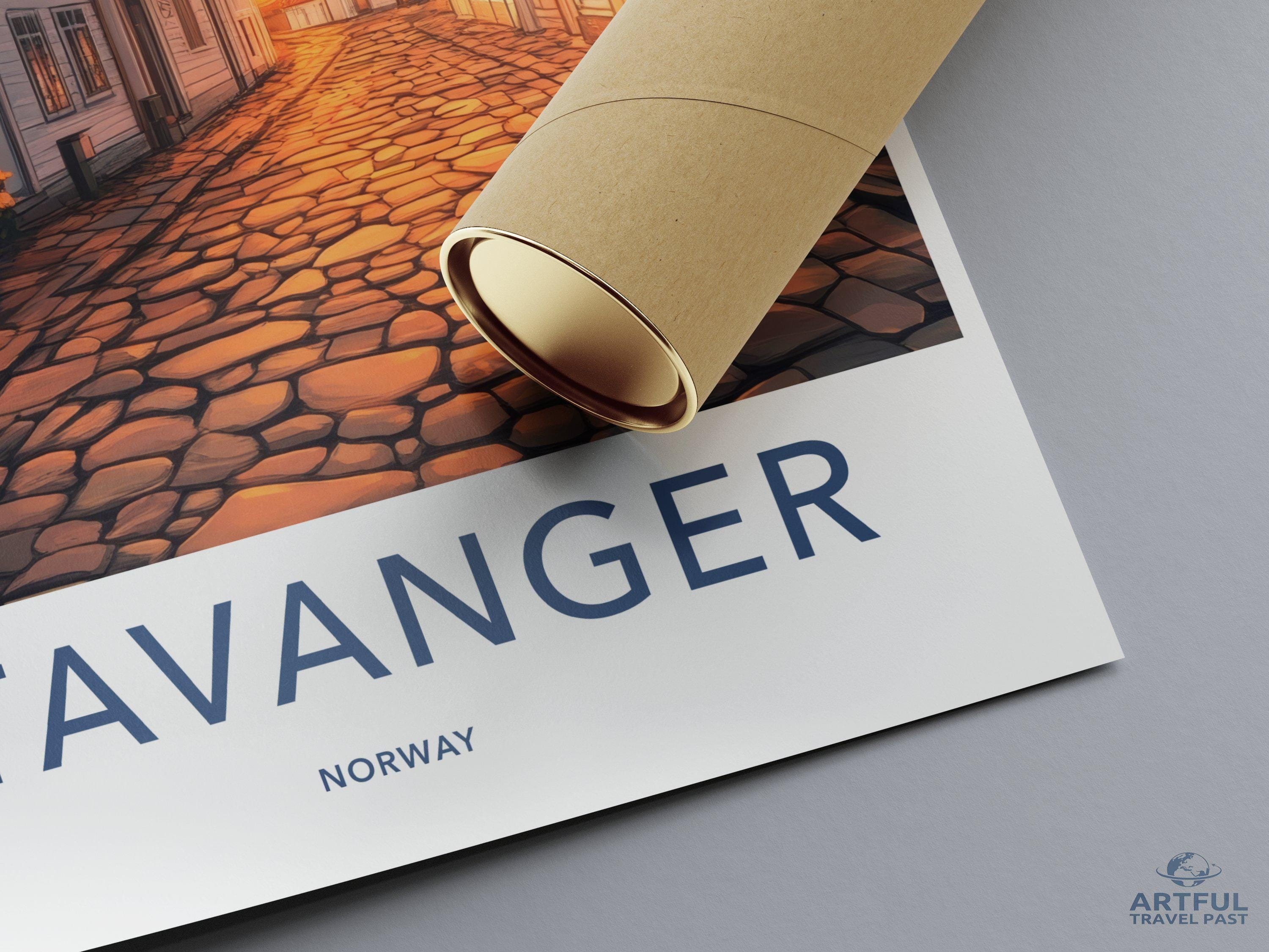 Stavanger Poster - Norway Wall Art