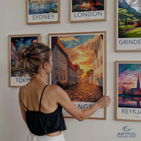 Stavanger Poster - Norway Wall Art