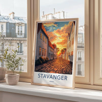 Stavanger Poster - Norway Wall Art
