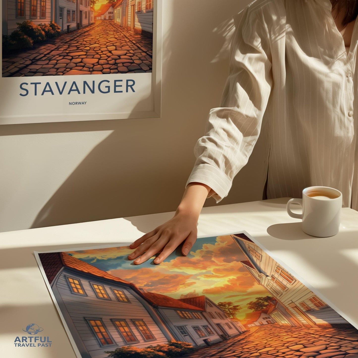 Stavanger Poster - Norway Wall Art