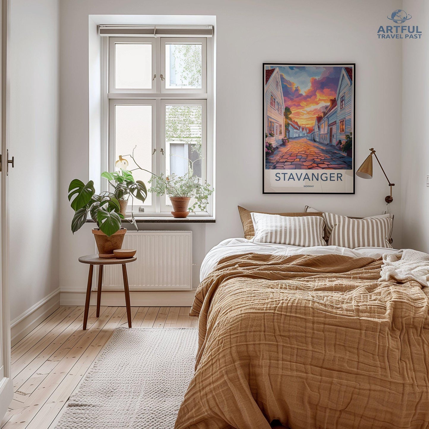 Stavanger Poster | Norway Wall Art | Scandinavia Decor